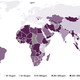 Average sulphur limits in diesel around the world as of December 2015.